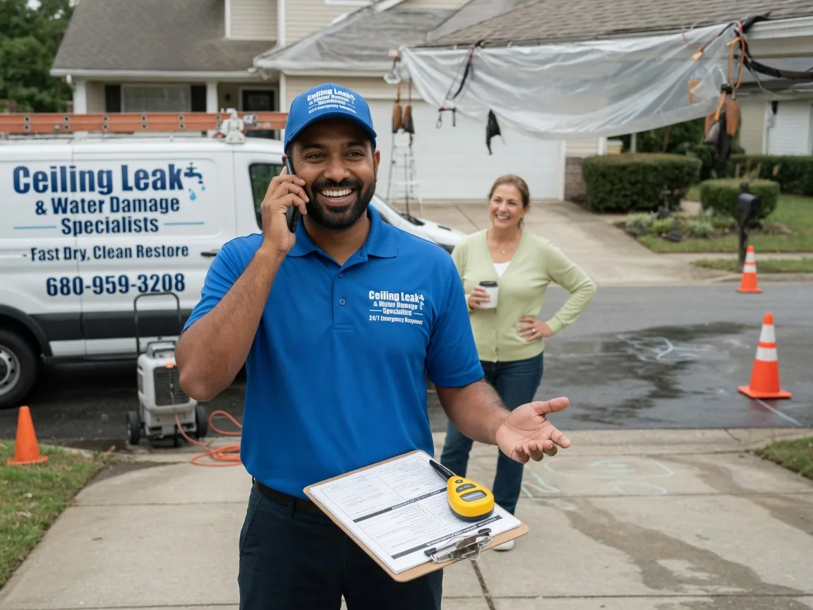 Ceiling Leak Cleanup Misenheimer, NC FAQs